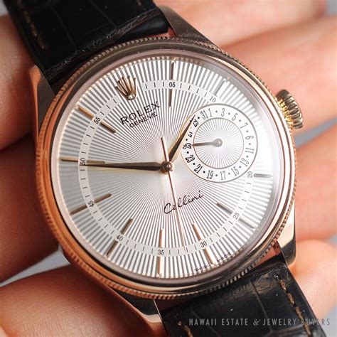 rolex cellini date rose gold.